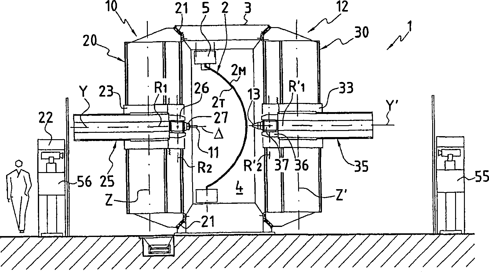 Panel machining method and apparatus