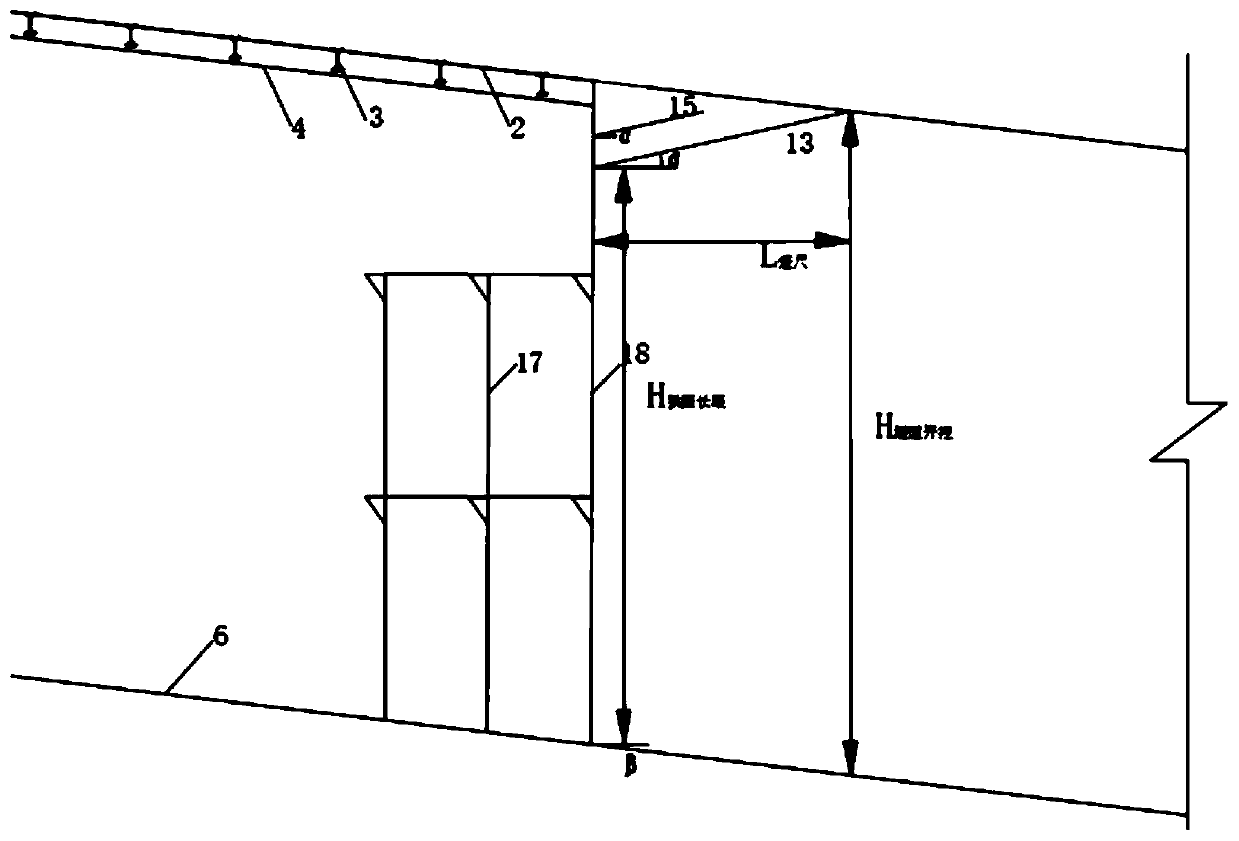 Blast hole construction method for reducing controlled blasting over-break and under-break through oblique flat curved tunnel