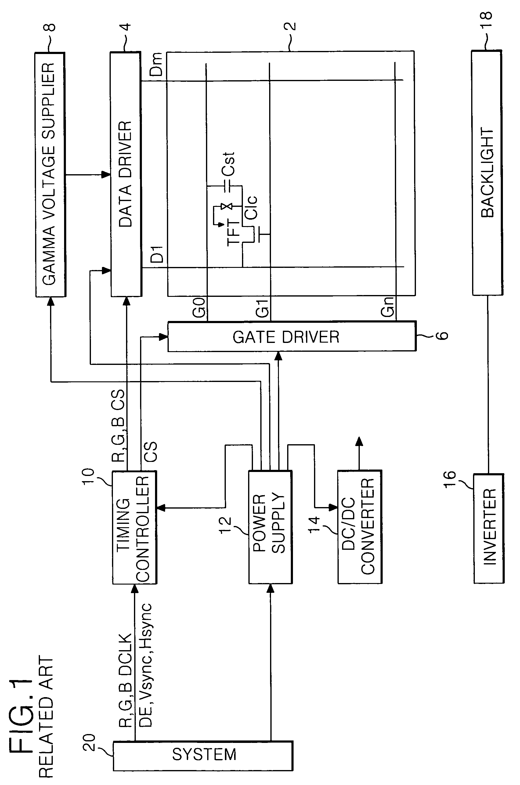 Method and apparatus for driving liquid crystal display device