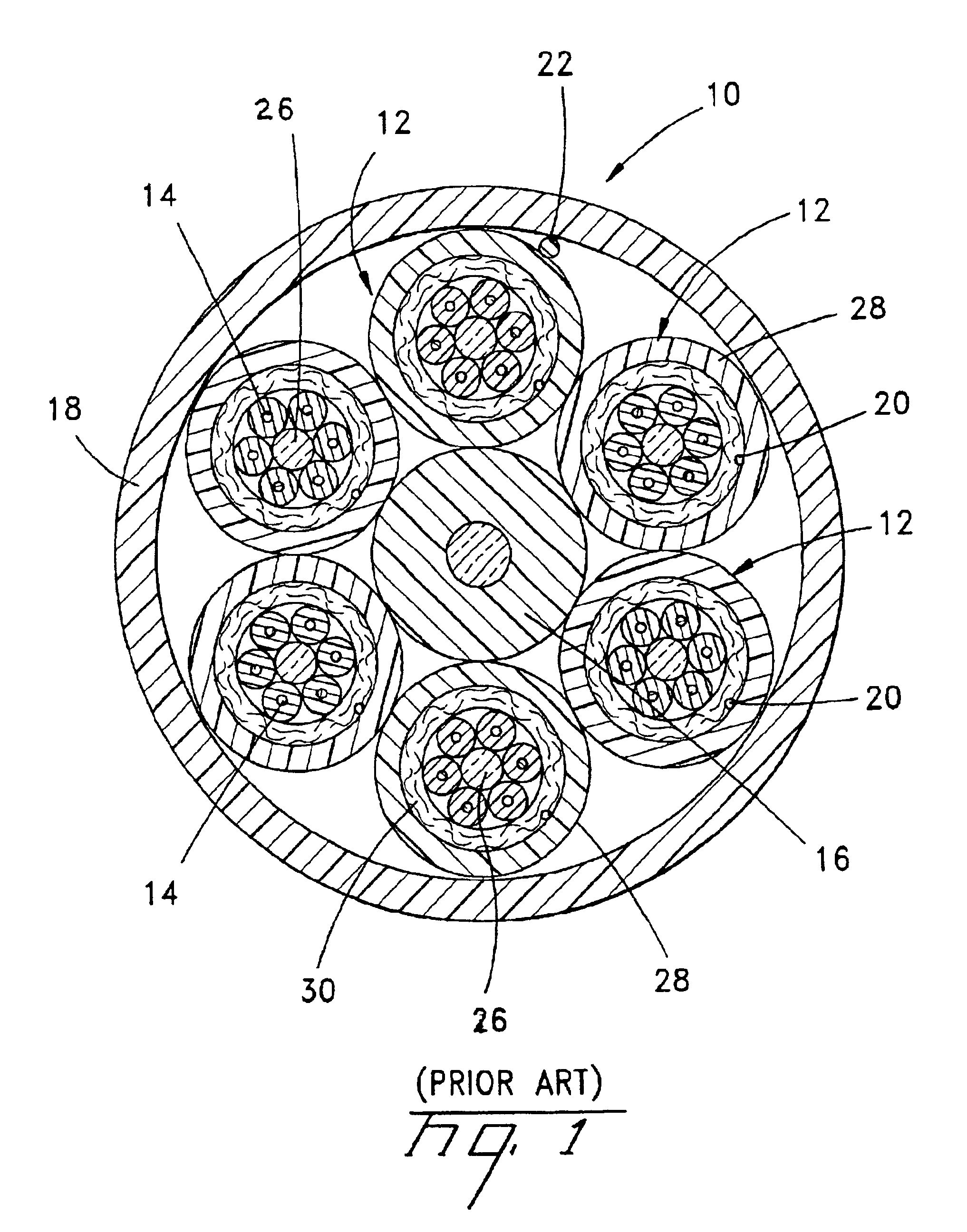 High density fiber optic cable