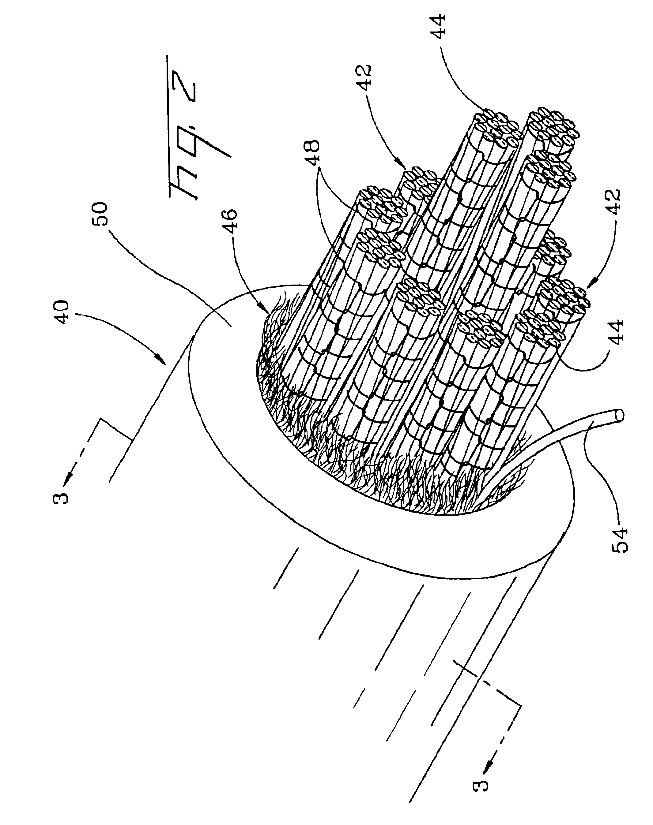 High density fiber optic cable