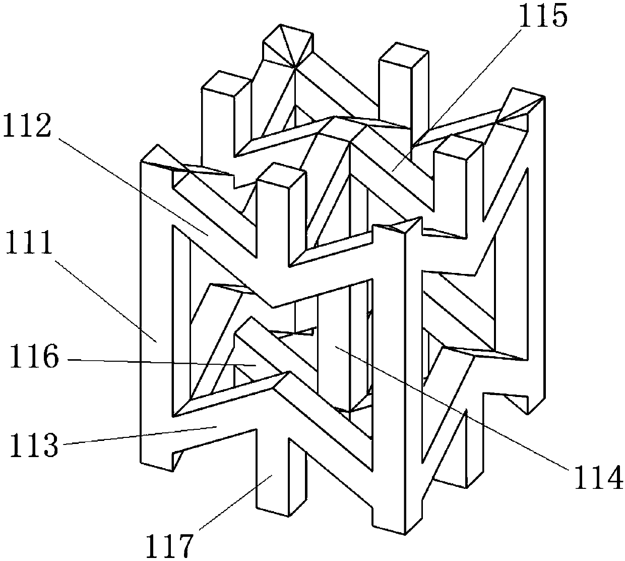 Composite sandwich bulletproof structure