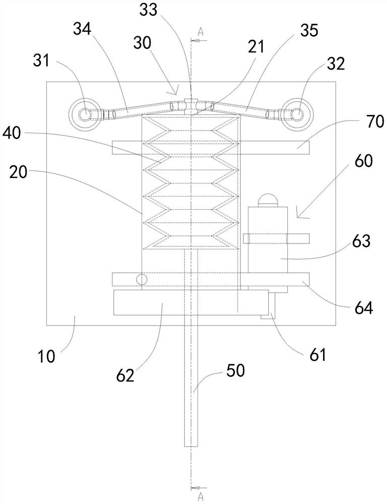 Pointer type differential pressure gauge calibration device