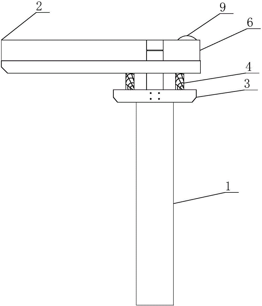 Integrated landscape piece type flower stand