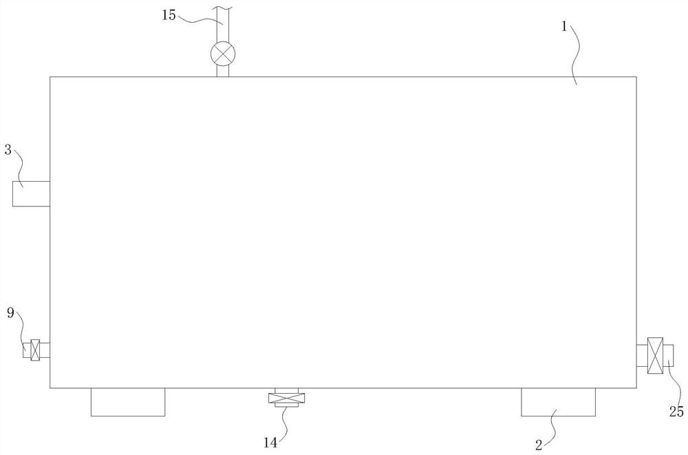 Hazardous waste incineration flue gas purification method