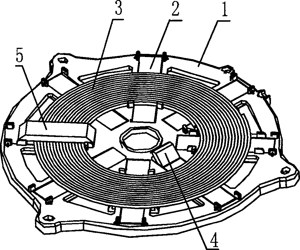 Self-adapting wire coil to power of induction cooker