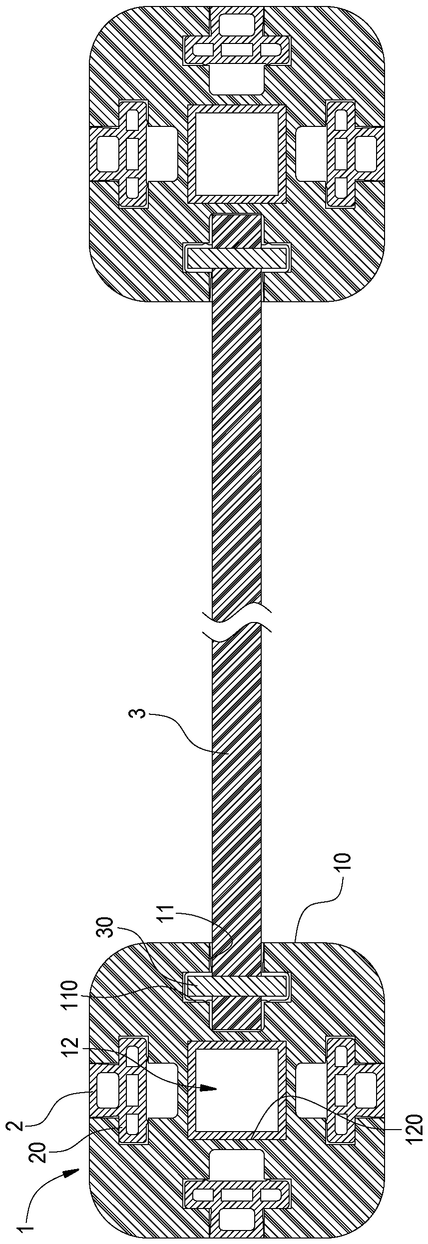 Combined type fence assembly