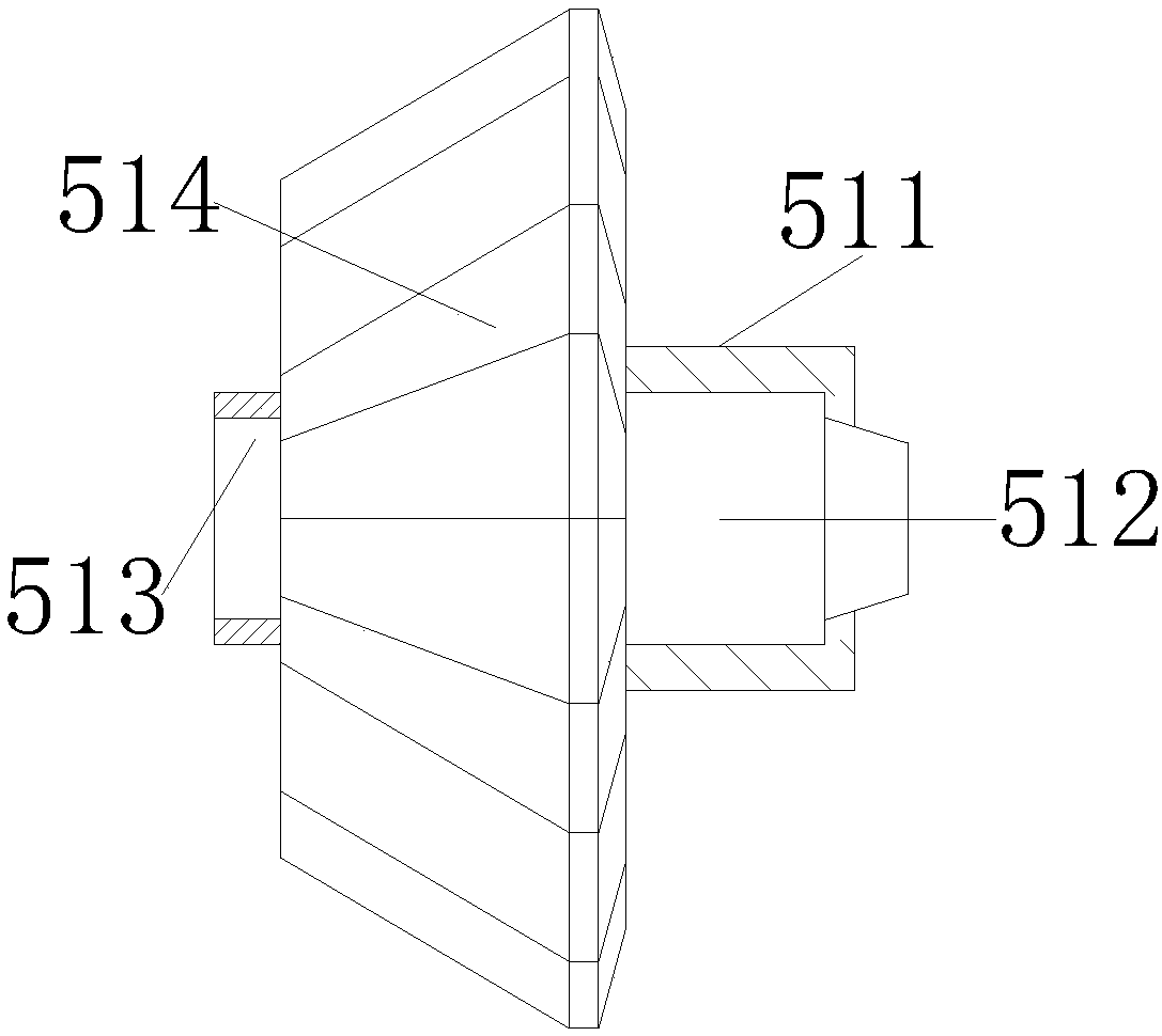 Horizontal axial wind following high-speed rotation wind power generator