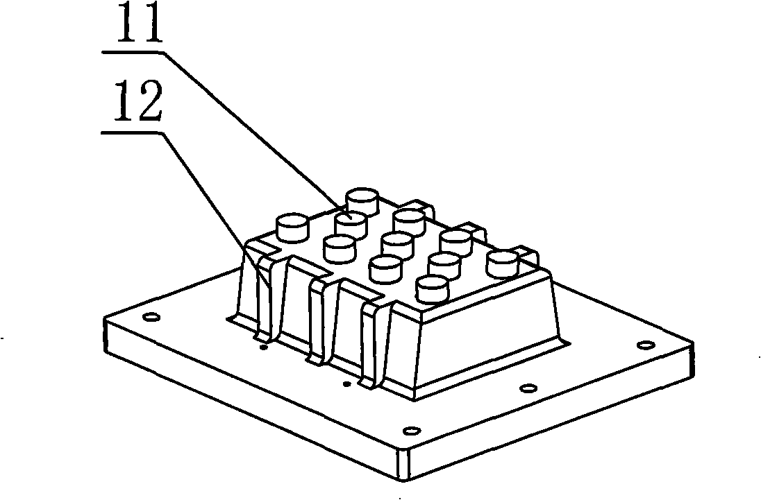 Cooling system of ultra-high strength steel hot stamping forming die