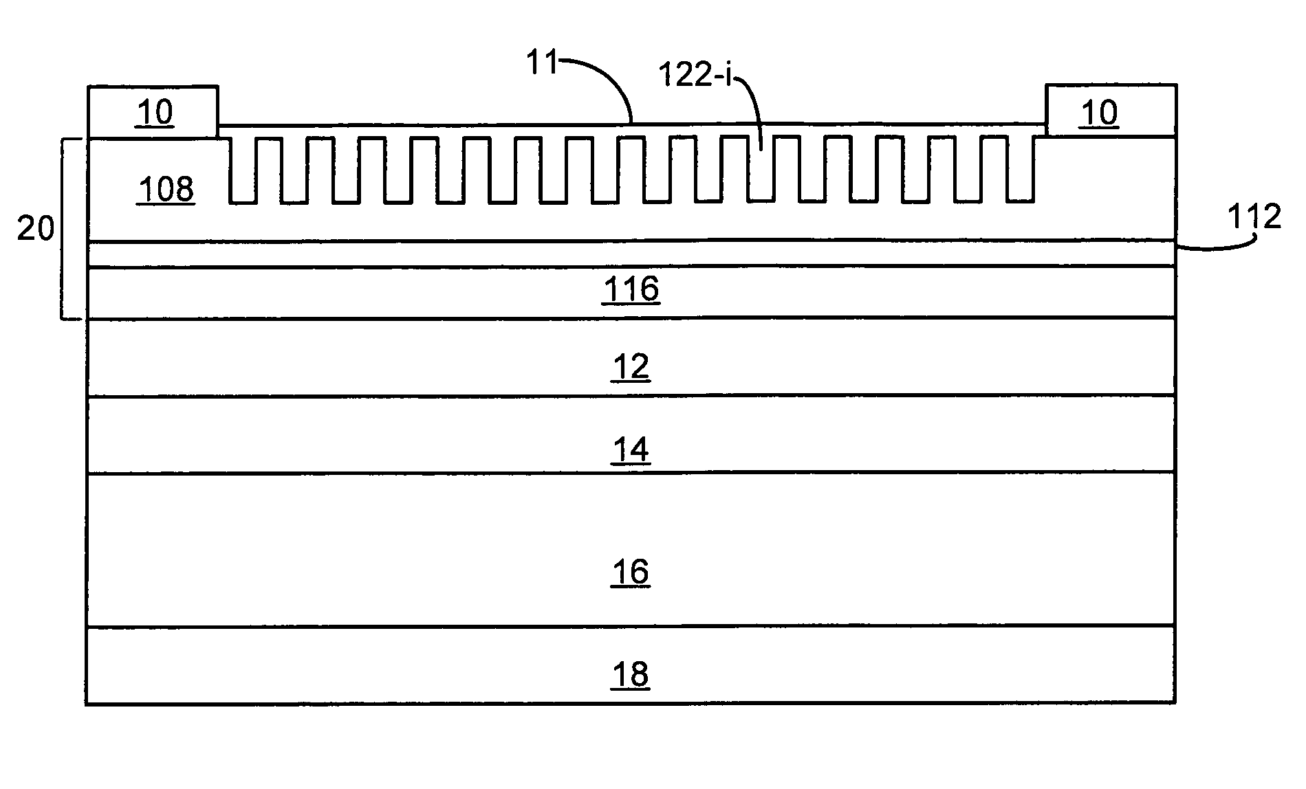 Photonic crystal light emitting device with multiple lattices