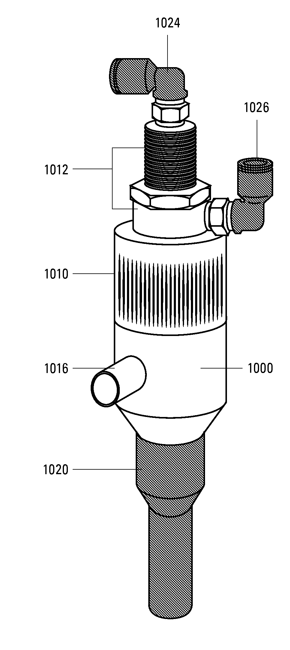 Cold block with embedded chambered beverage tap