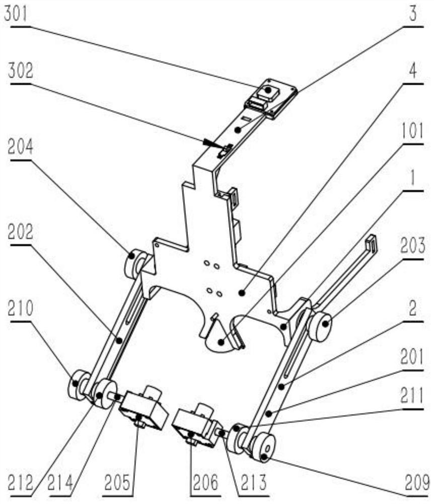 Head position measuring device capable of collecting nystagmus data