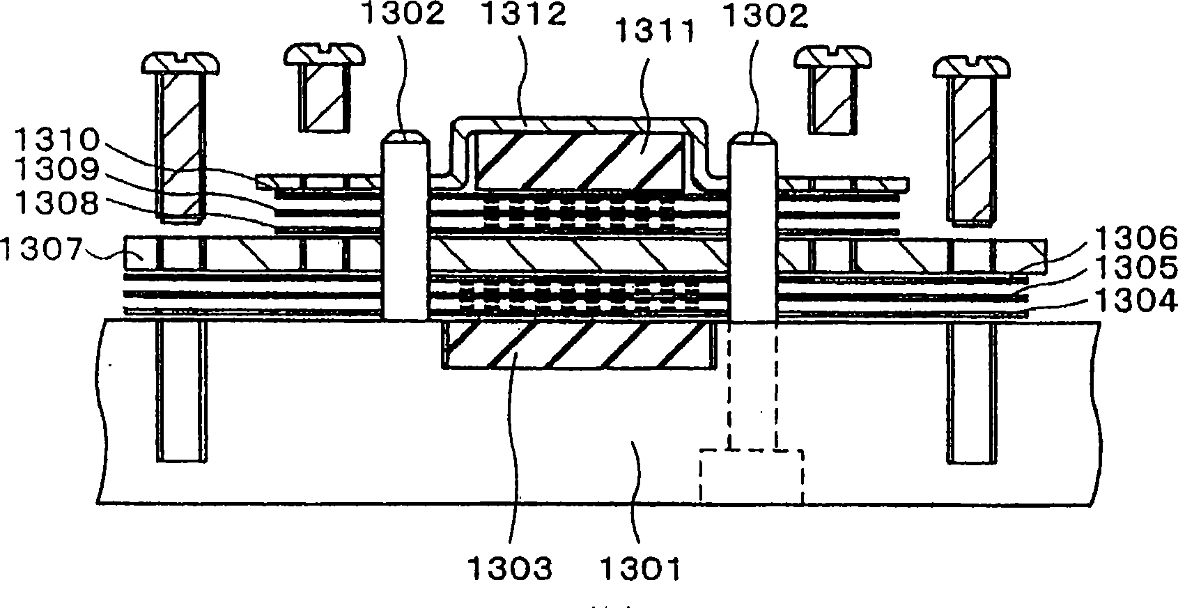 Circuit board device, wiring board connecting method, and circuit board module device