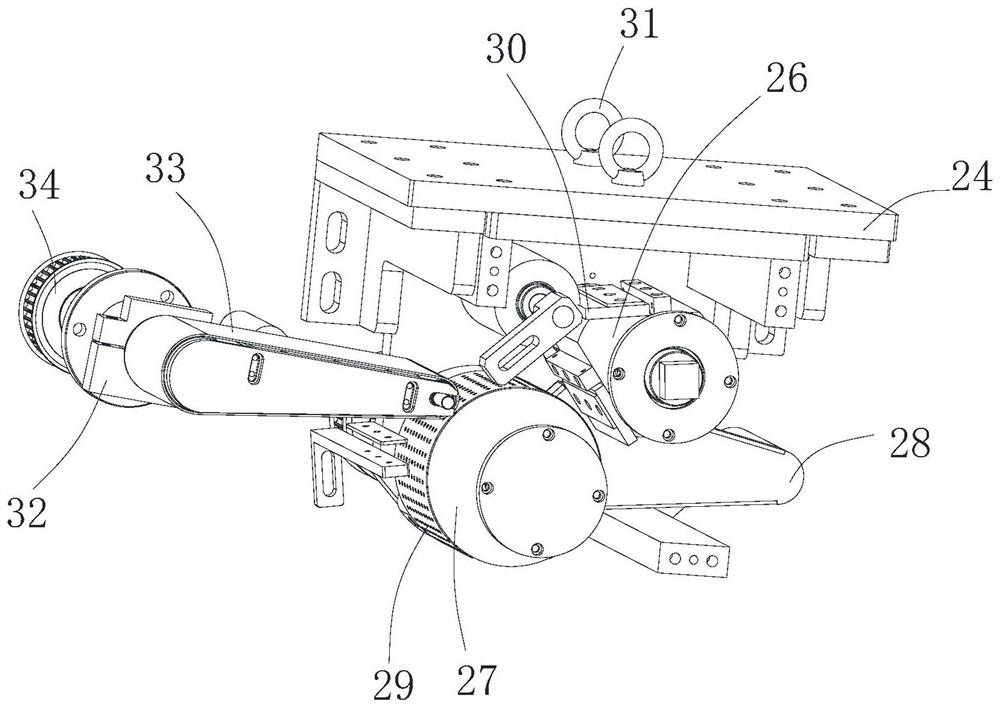 A kind of cloth and ear strap cooperating and attaching device