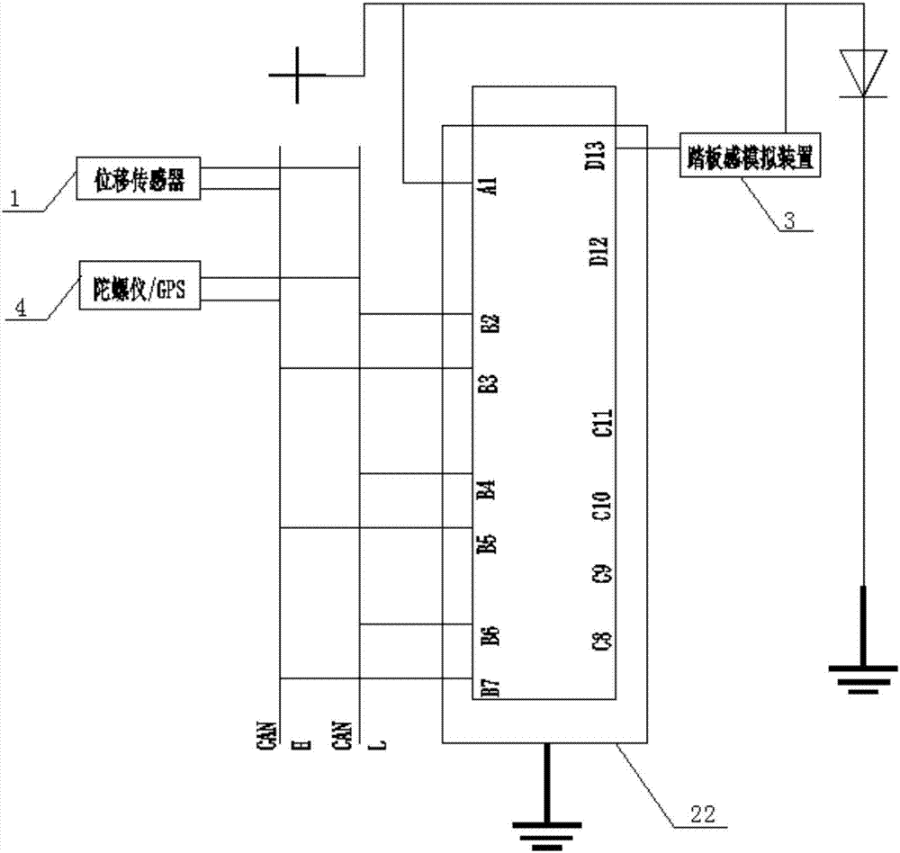 Brake pedal feeling adjusting system and method and brake pedal feeling simulation device