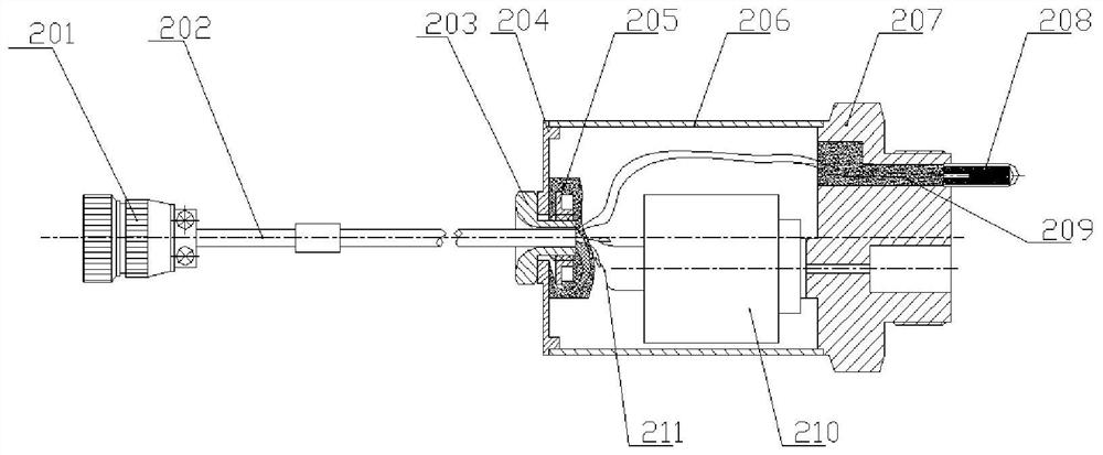 Sensor, measurement and control system and aircraft