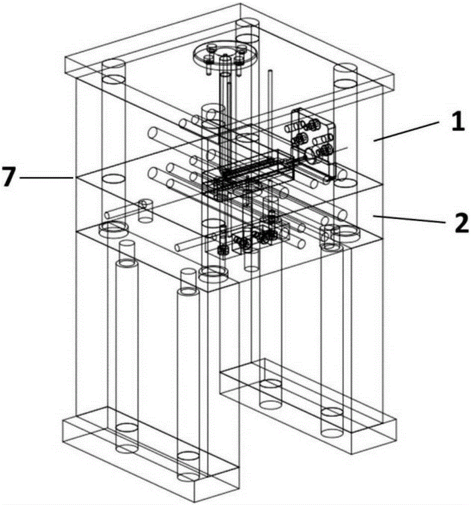 Multi-melt multi-injection molding mold