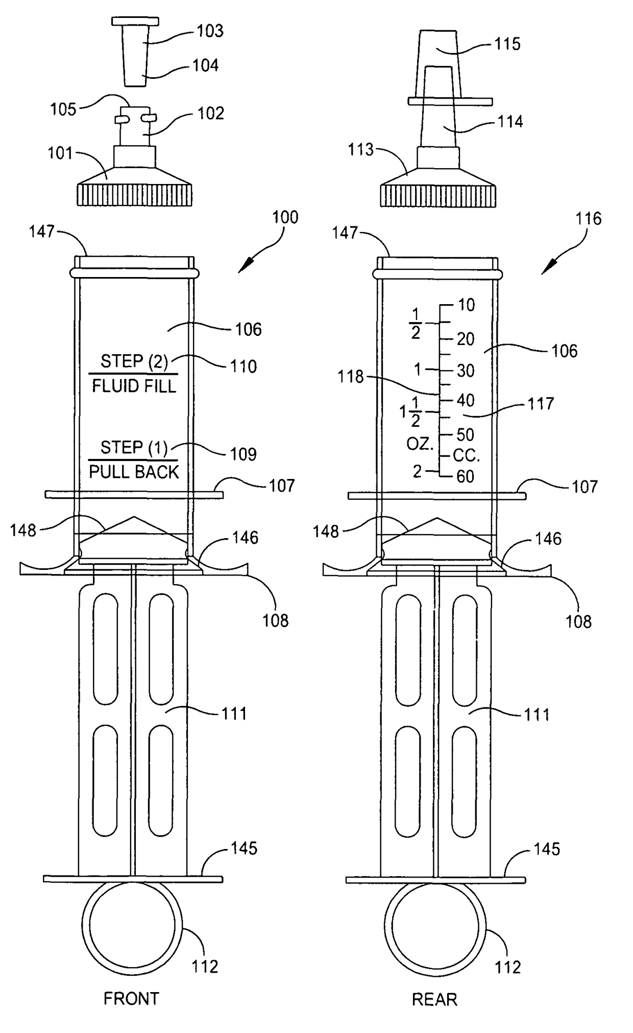 Enteral medication diluting syringe infuser