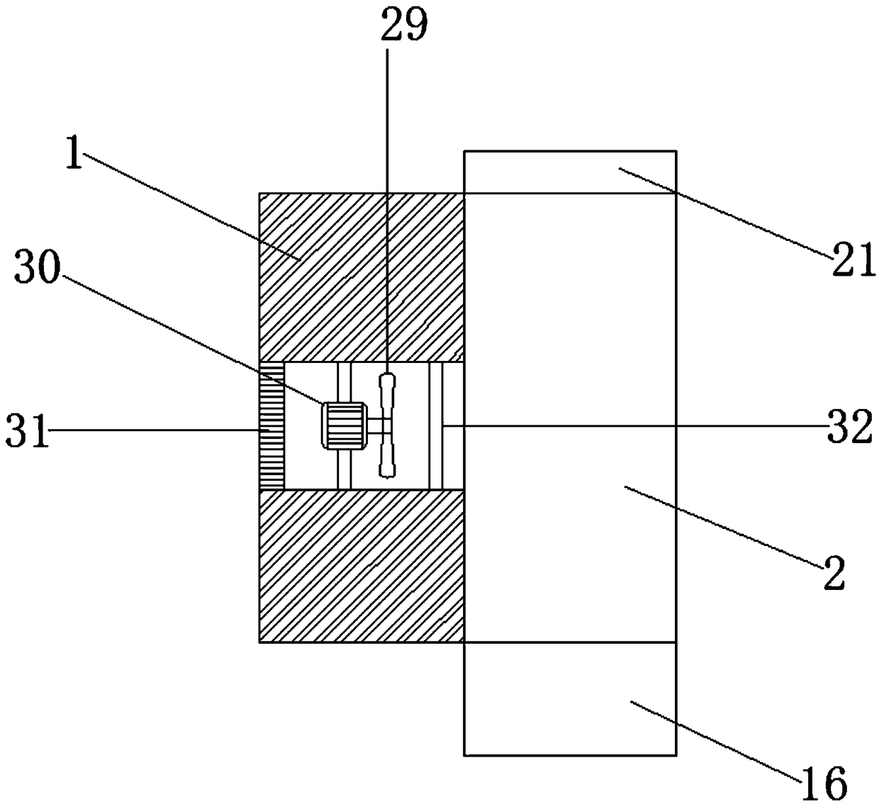 Television bracket capable of automatically adjusting height for smart home