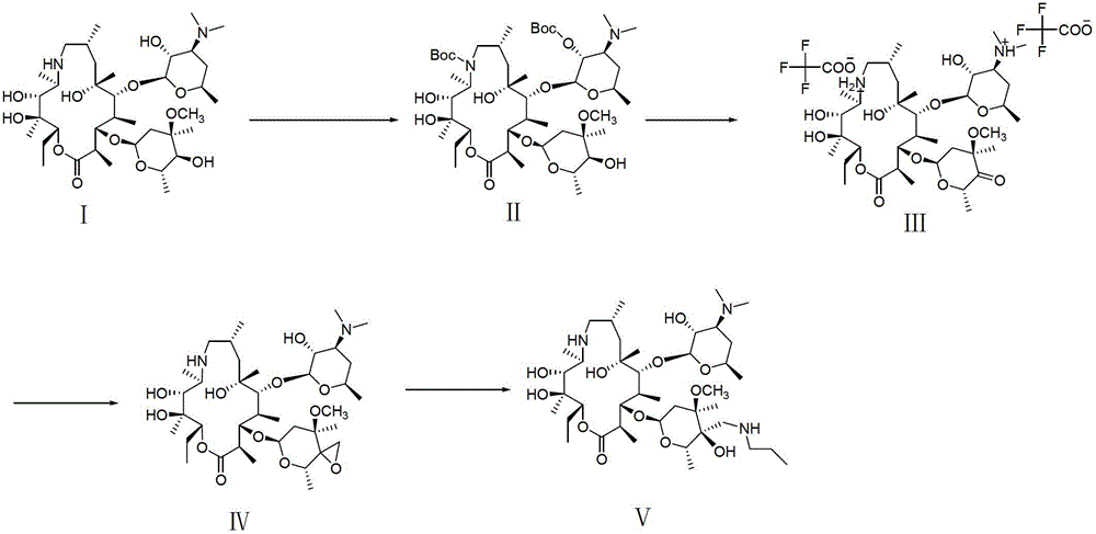 Tyramycin intermediate and preparation method thereof and preparation method of telamycin