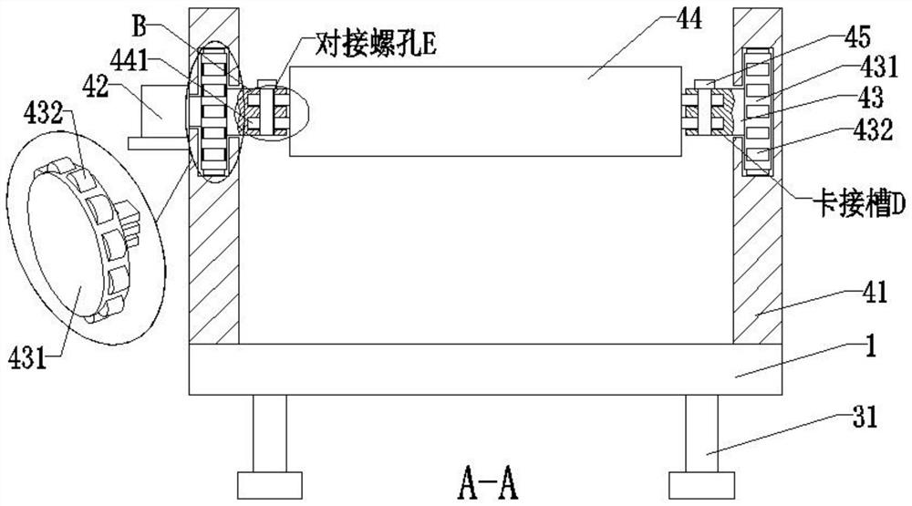 Automobile rubber tire tread manufacturing equipment and manufacturing method