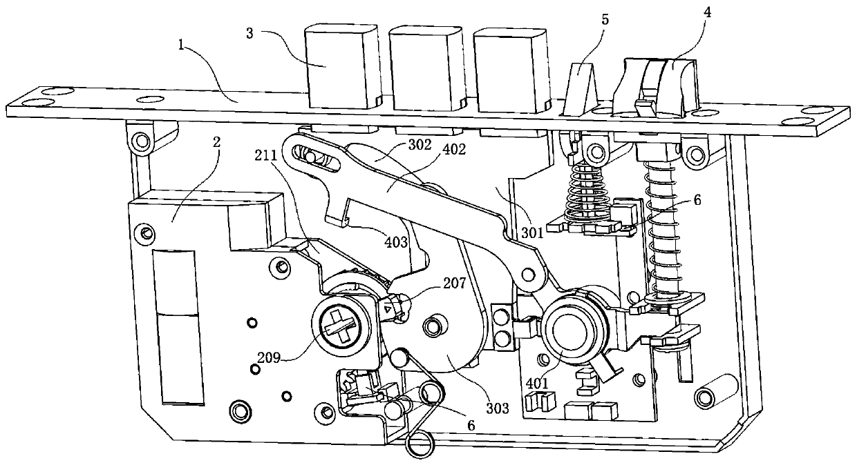 Anti-theft lock with modular drive device