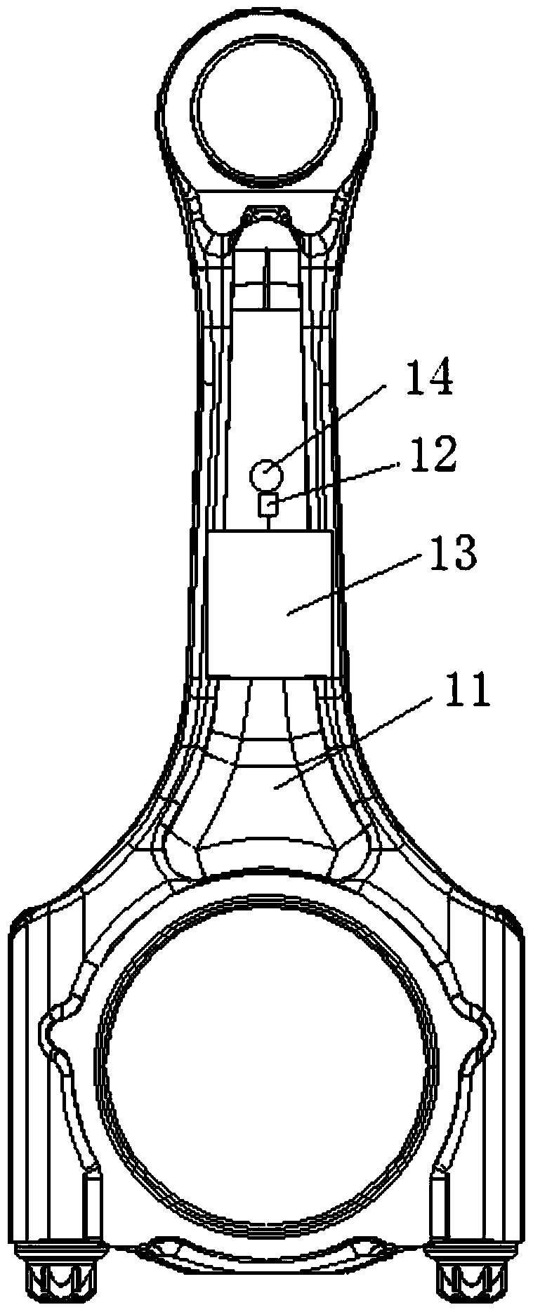 Connecting Rod Dynamic Load Test Apparatus for Reciprocating Piston Engines