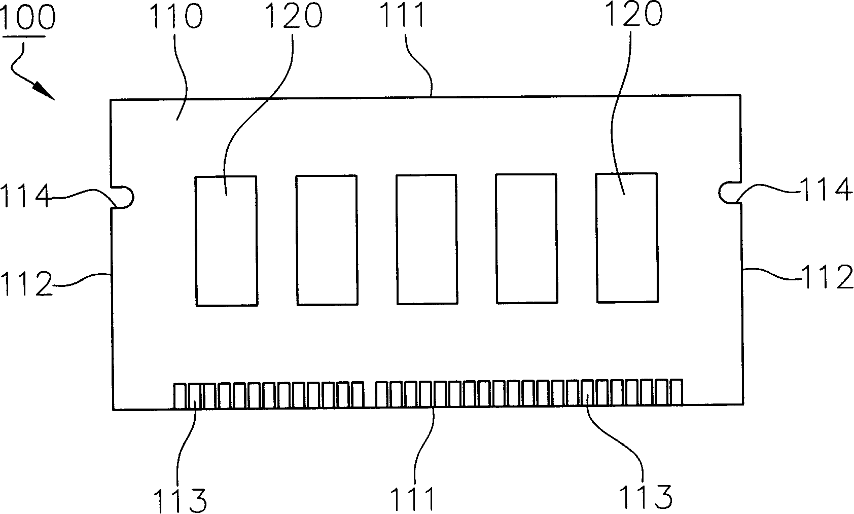 Reinforced shakeproof memory