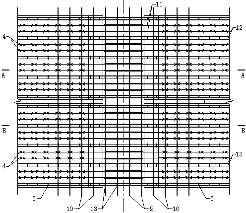 Assembling type plate-beam connecting joint and construction method thereof