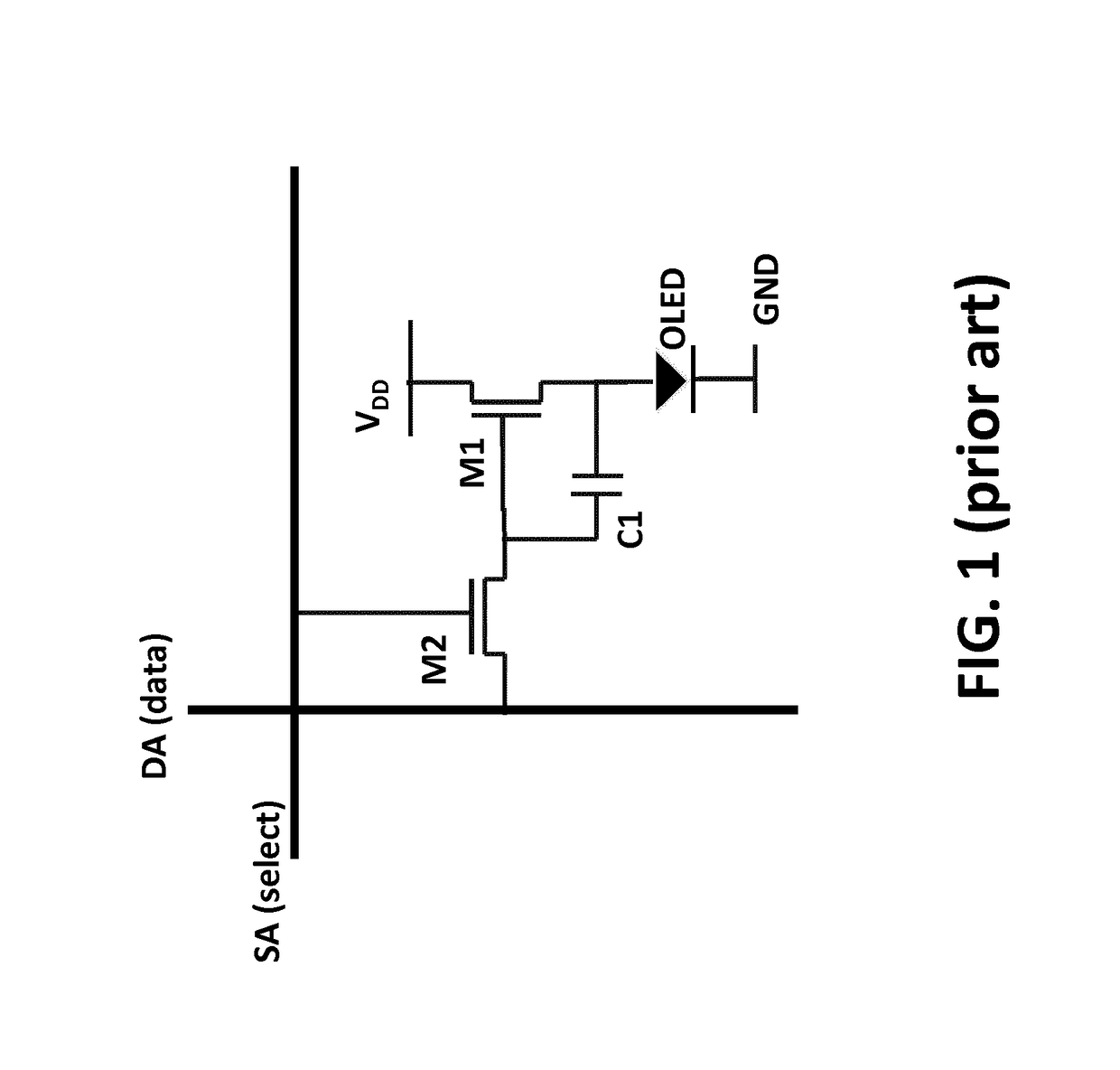 Digital driving of active matrix displays