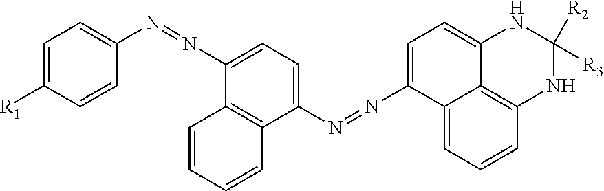 Dis-azo compound and oil ink and electrowetting displays comprising the same