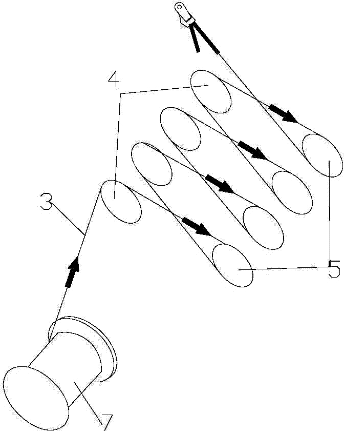 Moving arm tower crane installation method