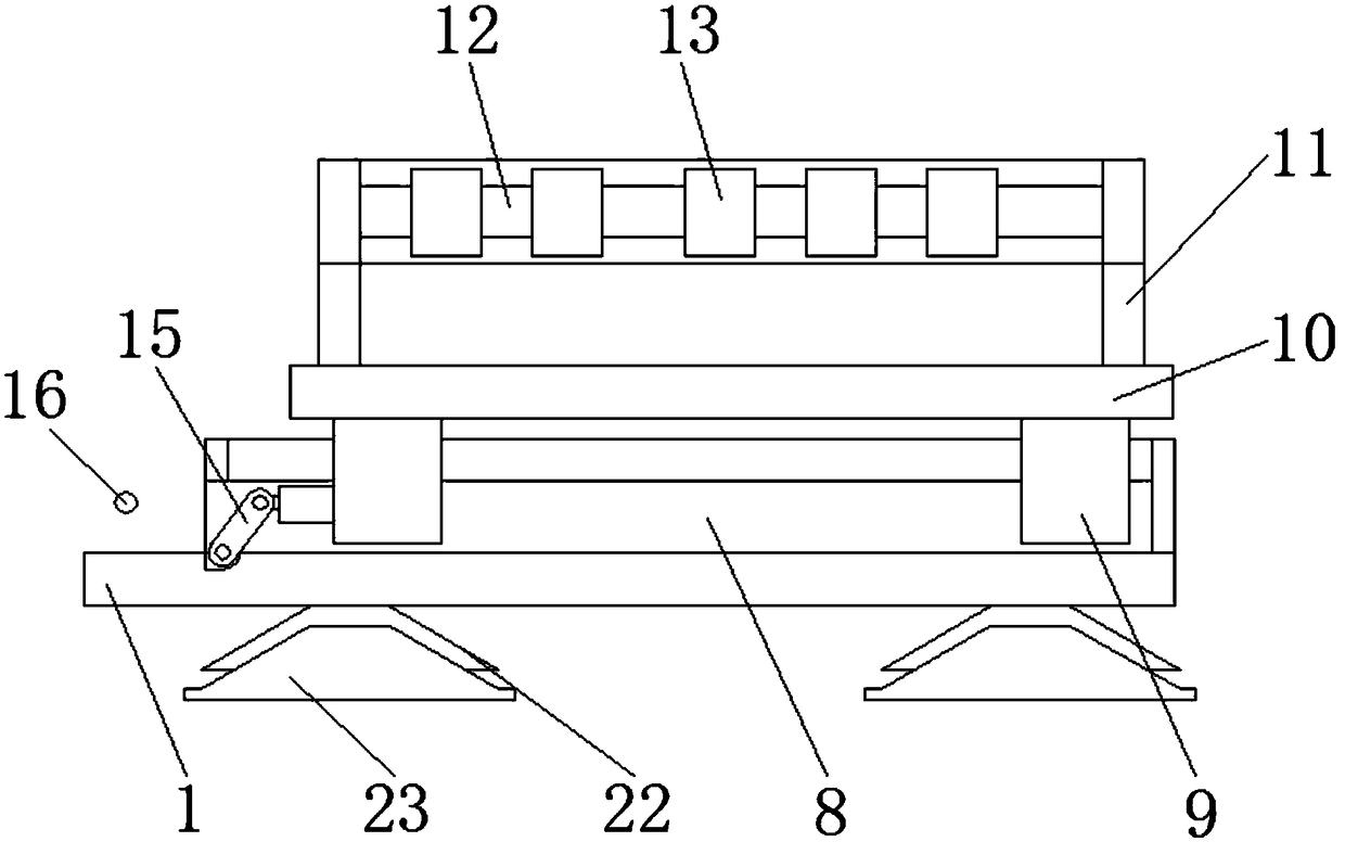 Test tube stand for chemical teaching