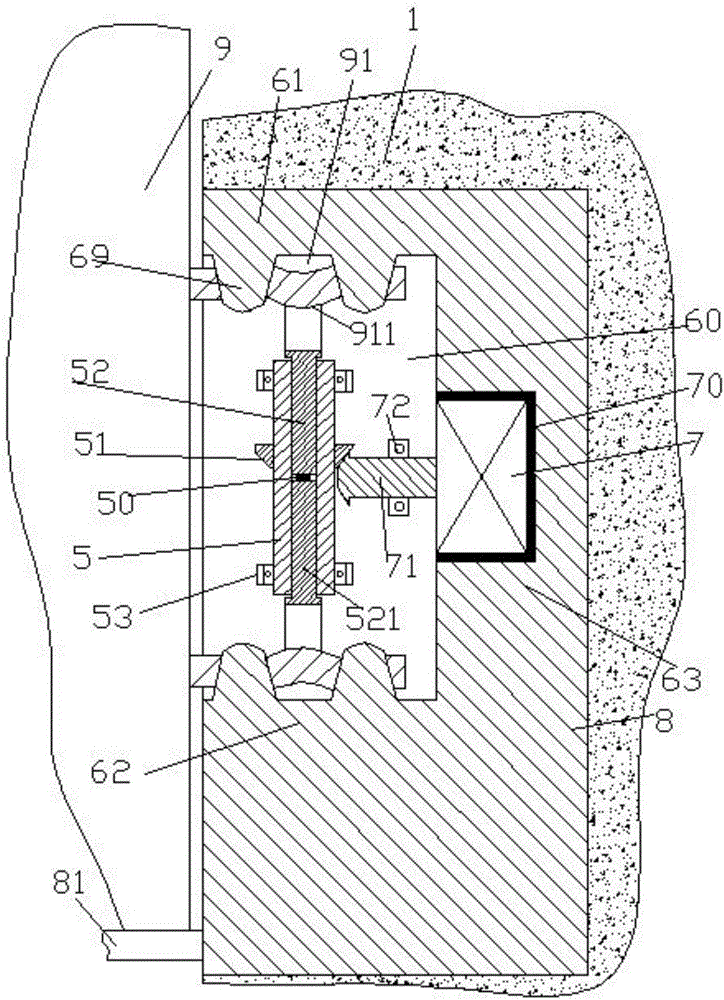 Novel suspending support device of air conditioner external unit