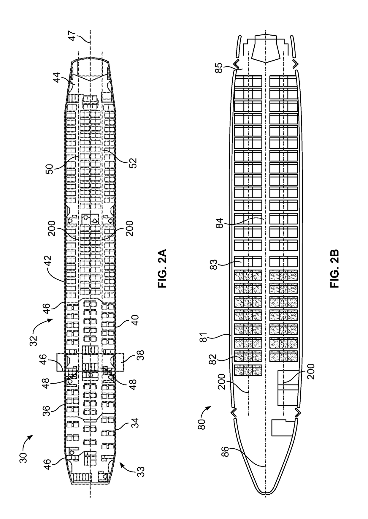 Vehicle stowage bin assemblies having weight sensors