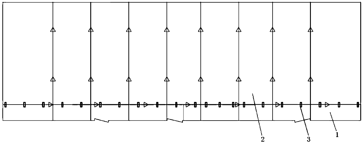 Hinge type installation method for ship body steel structure