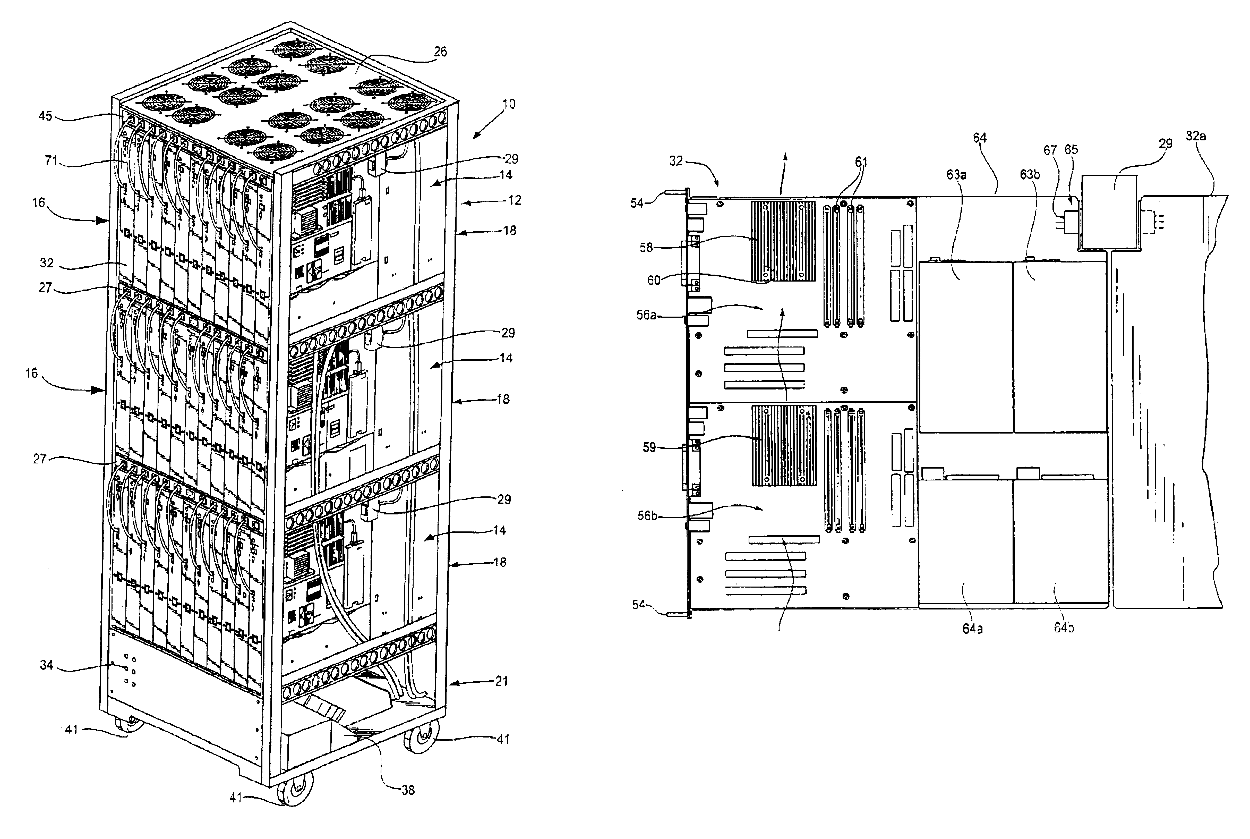 Method and apparatus for rack mounting computer components