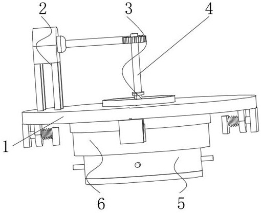 Positioning device for fiber-optic gyroscope inclinometer and positioning method thereof