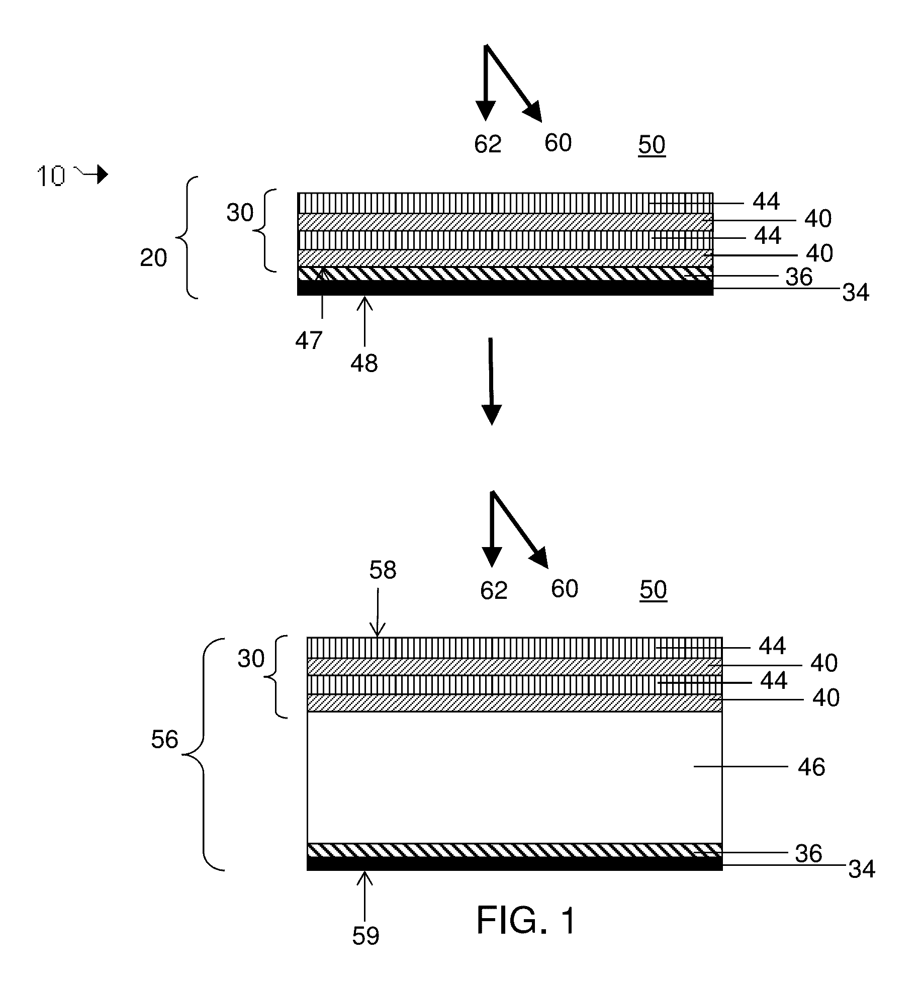 Plating technique for electrode