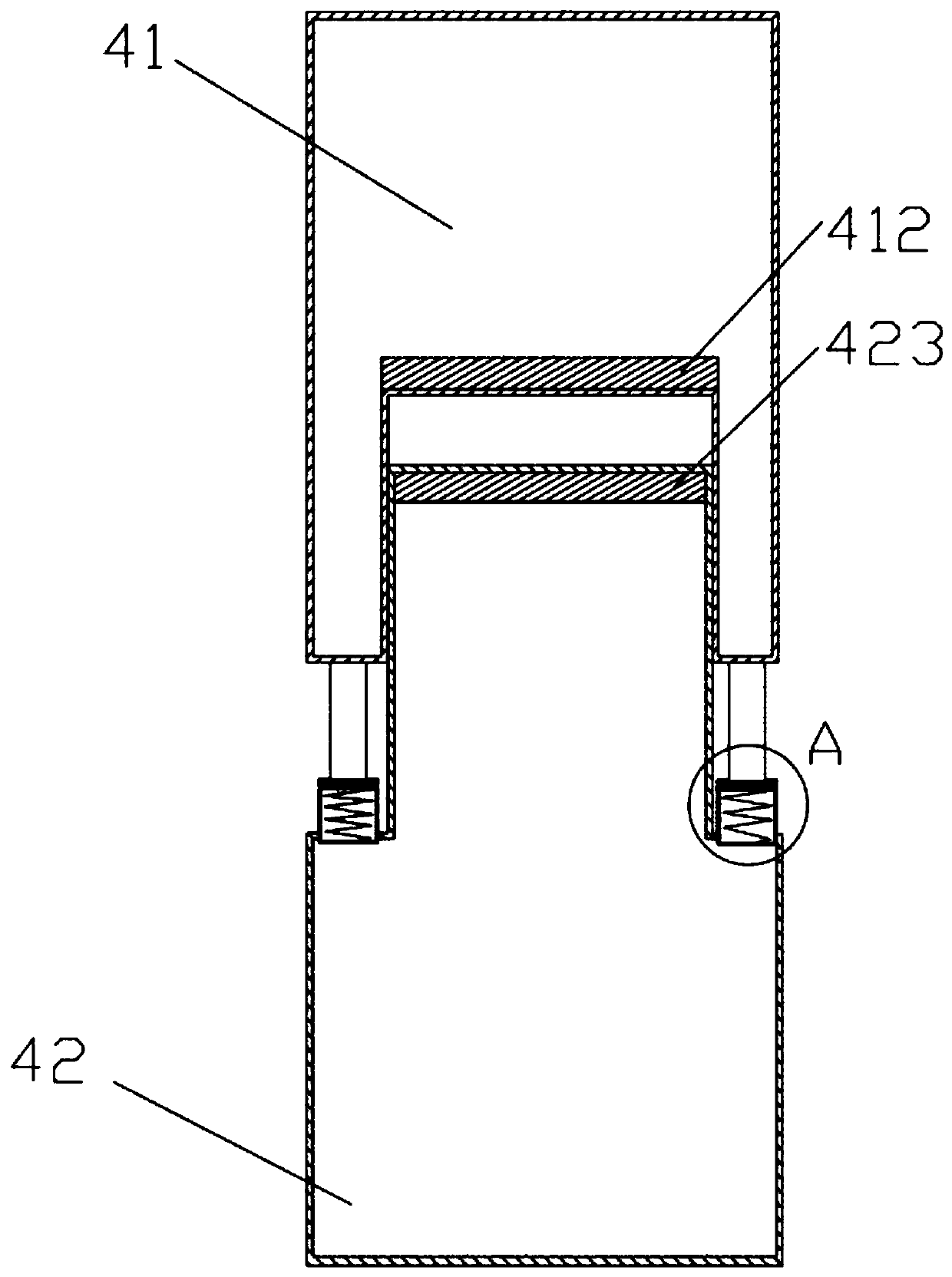 Cushioning type motor capable of working stably