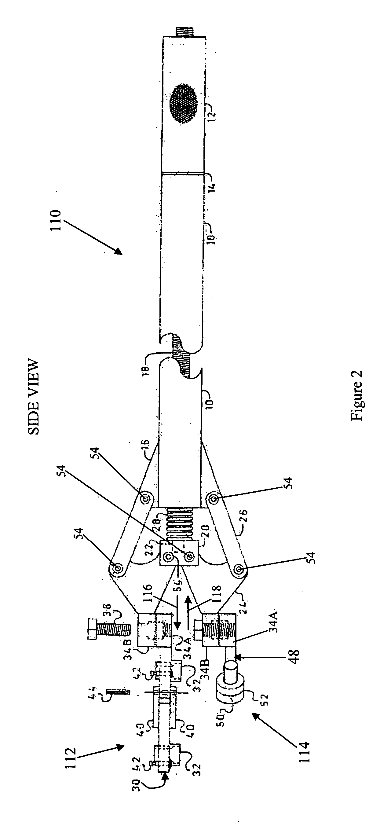 Apparatus and method for handling a crossover tube of a gas turbine