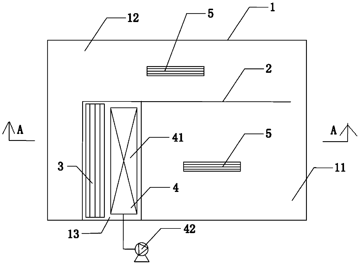 Sewage biochemical treatment device