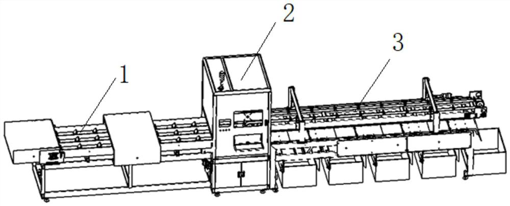 Judgment grading device for large-leaf crops