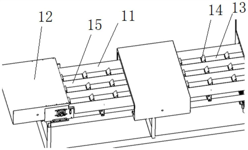 Judgment grading device for large-leaf crops