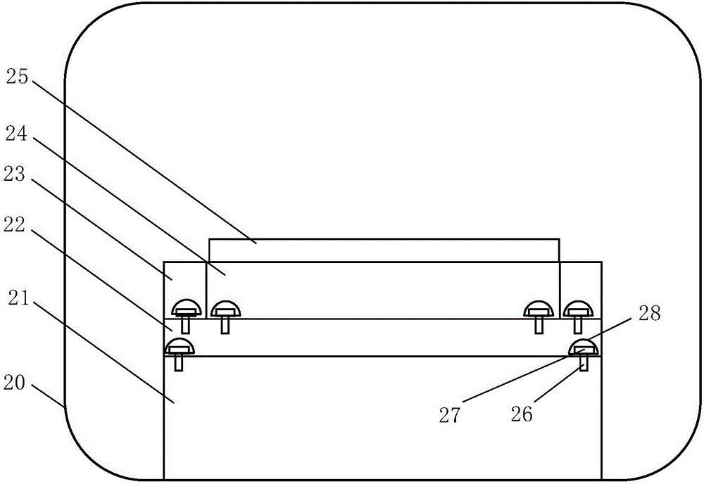 Polysilicon etching cavity and method capable of lowering metal pollutant content in cavity