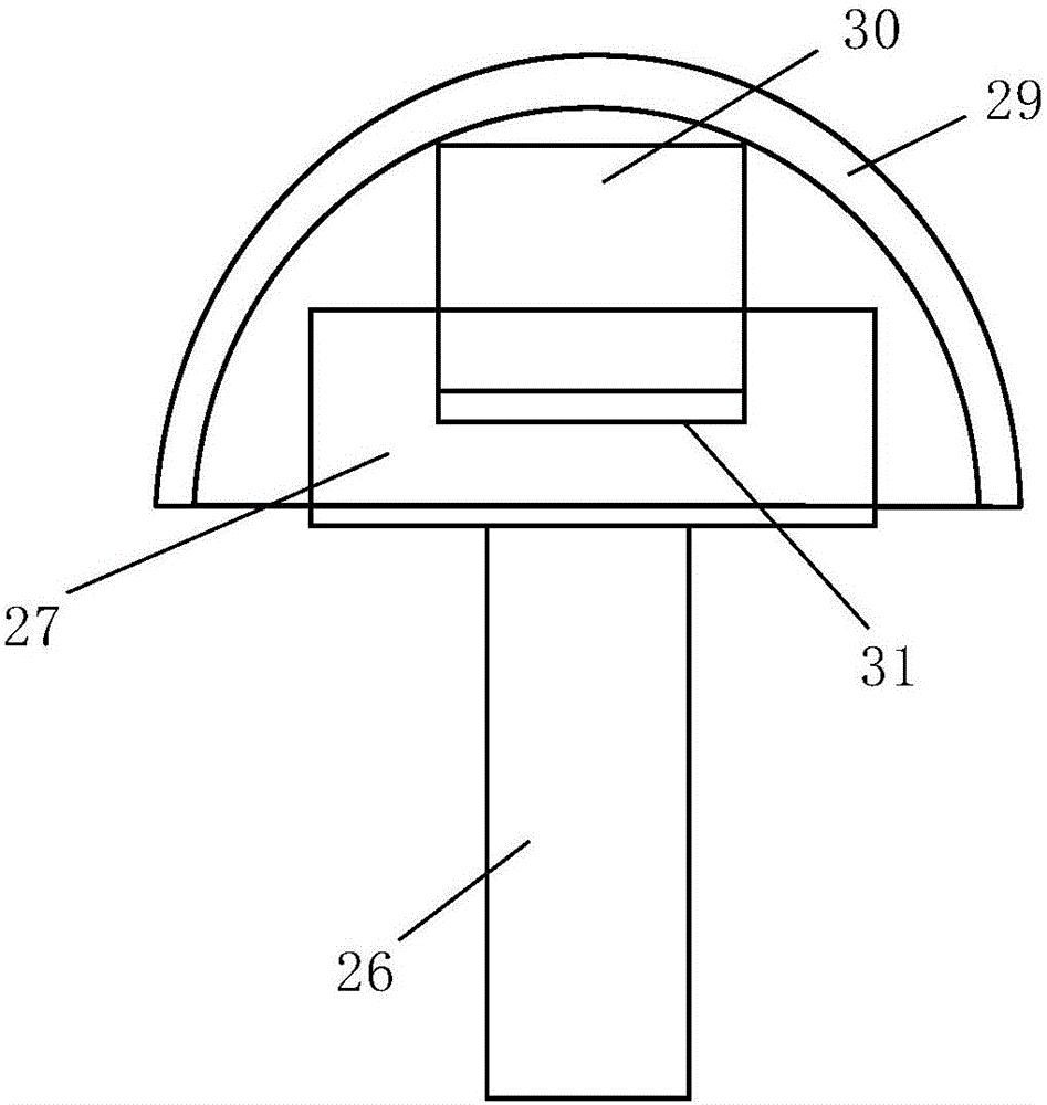 Polysilicon etching cavity and method capable of lowering metal pollutant content in cavity