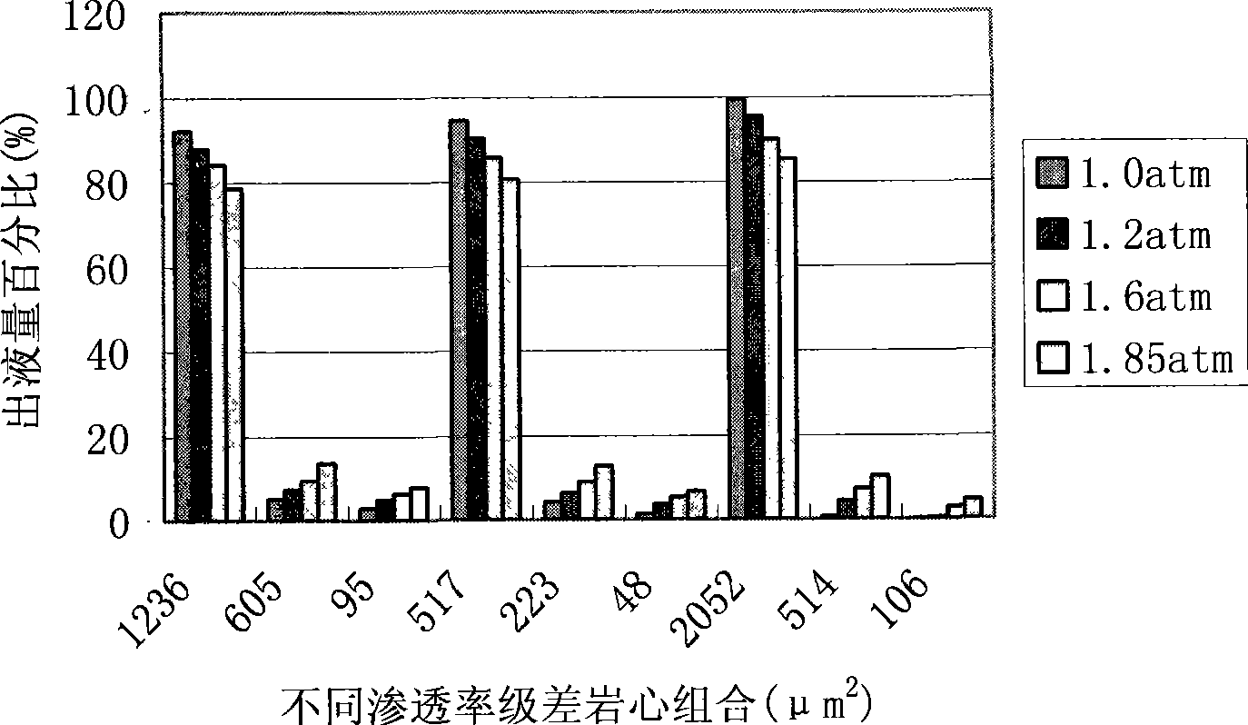 Profile control agent of injection well