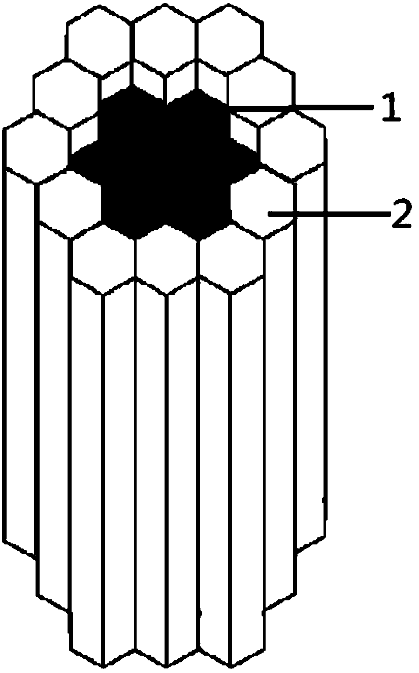 Optical fiber panel and preparation method thereof