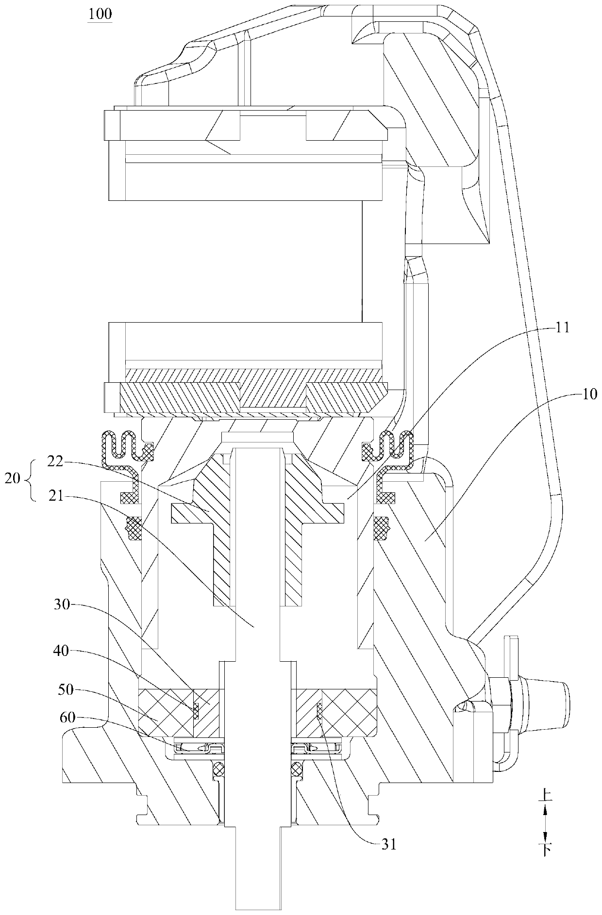 Parking actuator and vehicle having same