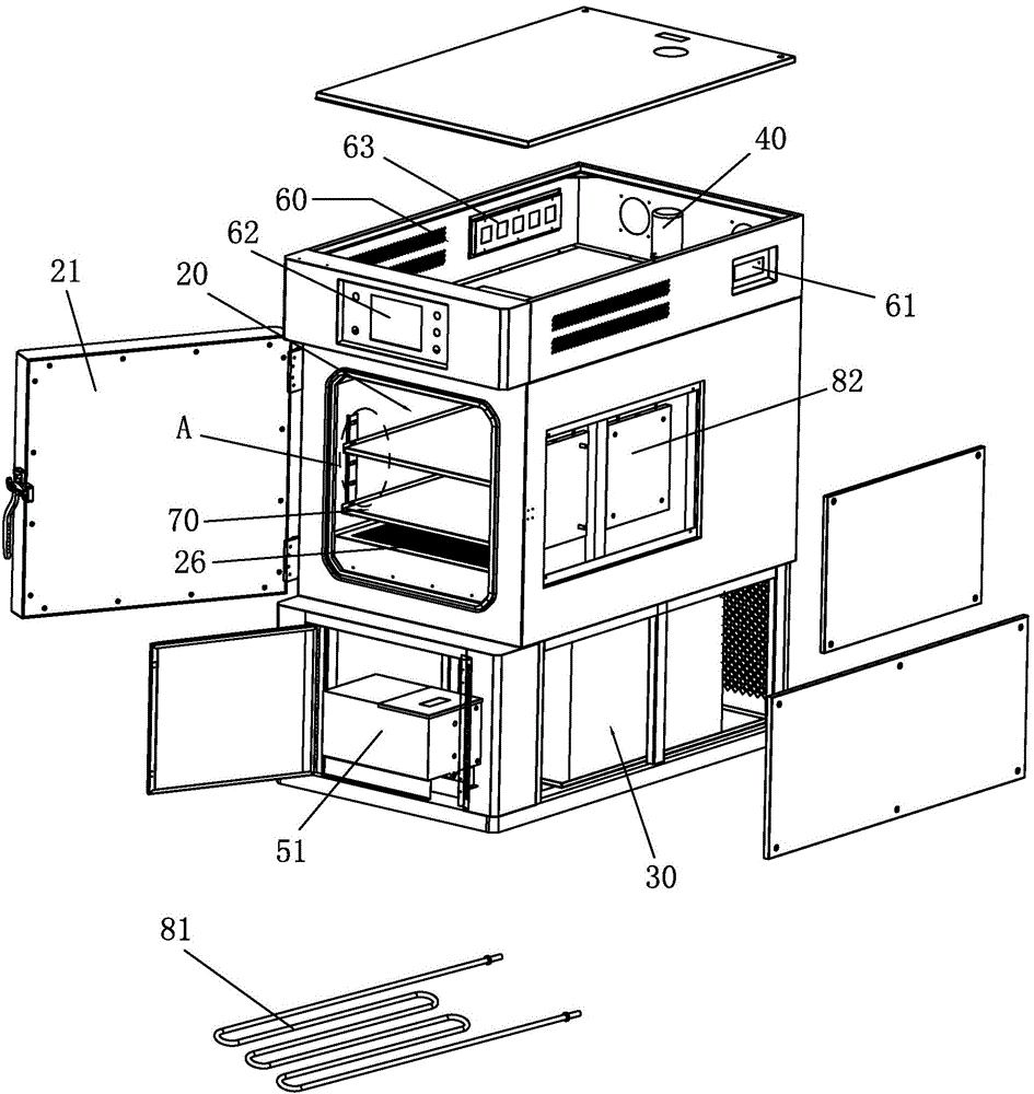 Novel vacuum drying oven